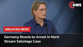 WATCH: Germany Reacts to Arrest in Nord Stream Sabotage Case | Justice Minister Statement | AC15