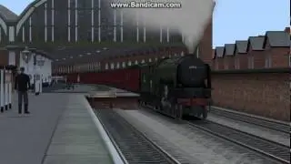 BR Peppercorn A2 60526 Sugar Palm departing Darlington