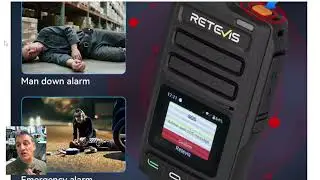 НОВИНКА - Retevis L71, 4G POC - ZELLO сетевая радиостанция