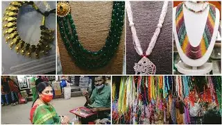 BeadsNecklace Shopping ಬೀಡ್ಸ್ ತಗೊಳ್ಳಕ್ಕೆ ಎಲ್ಲಿಗೆ ಬಂದಿದ್ದೆ 📿50,000₹ ಬೀಡ್ಸ್ ಹಾರ ನಾನು1,500₹ಗೆ ಮಾಡಿಸಿದೆ