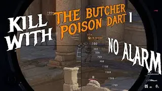 SGWC2 kill the butcher with no alarm, poison dart from drone, contract & challenge 75