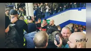 Police defend 'proportionate' use of pepper spray against Leeds fans at Everton.