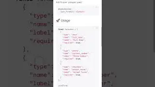 json_formkit, json form builder for flutter. 