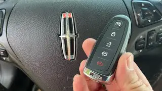Lincoln MKS 2016 - New Smart Key and Prox Location - Vapon