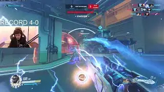 SUPER INSANE NANO WINSTON + JARDIO MEI! GAMEPLAY OVERWATCH SEASON 32 TOP 500