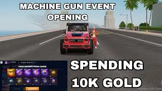 Machine gun crate opening in flexcity spending 10k gold🥶