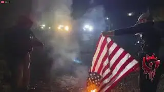 Compilation: Portland Antifa in action on Election Day 2020