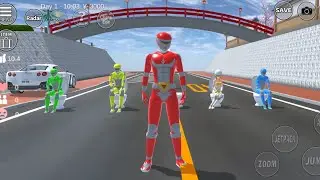 PASUKAN SAKURA POWER RANGERS VS 100 YAKUZA HIMAWARI 😱 || TUTORIAL SAKURA SCHOOL SIMULATOR *7