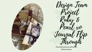 (ПРОДАНО) Проект команды дизайнеров для @rubyandpearlxo: блокнот и конверт для хранения мелочей V...