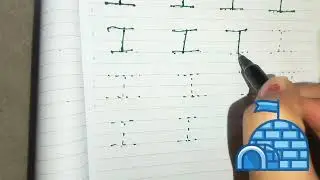 Letter I Tracing for Kids | Alphabet Writing Practice | Tracing Letter I for Nursery & Kindergarten