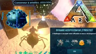 Taming D'araneo + Yeti Cave | Method for artifact farm ( ARK mobile )