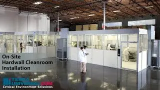 On-Site Hardwall Cleanroom Installation