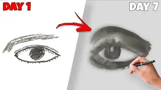 I Learned To Draw In 7 Days (No Experience) | HINDI