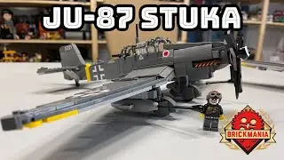 Обзор Brickmania Ju-87 Stuka