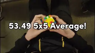 Mental Barrier Destroyed - 53.49 5x5 PR Average + 49.40 PR Single! (4/5 Parity)