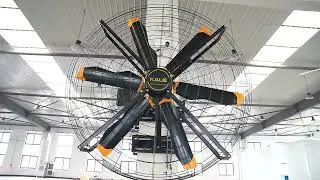 【KALE FANS】AIRFREE HVLS WALL FAN FOR WAREHOUSE
