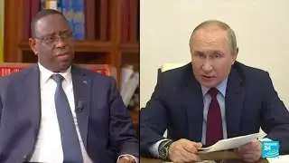 Macky Sall en Russie : 