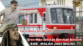 INSIDEN TM 05 102 NEW LIVERY | Saat akan beranjak dari STASIUN MANGGARAI