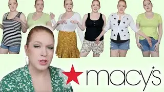 Macy's Midsized Clothing Try On Haul!