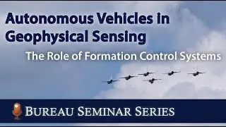 Formation Control Systems and Autonomous Vehicles for Enhanced Geophysical Sensing