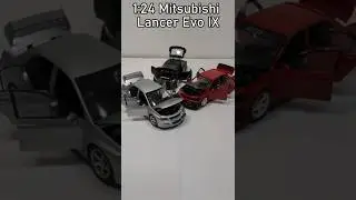 Легендарные японские модели Mitsubishi Lancer Evo IX и Honda Civic Type R | Масштаб 1:24