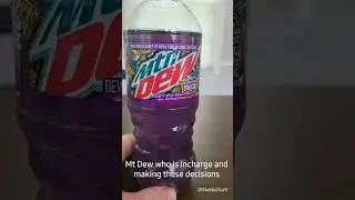 Mt Dew's worst drink ever.  I want some BUTTS.  #Maverick #pepsi #mtdew #fail