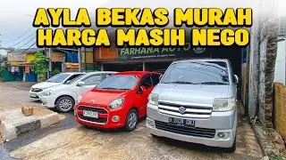 TERMURAH HARGA MOBIL BEKAS AYLA VIOS DI FARHANA AUTO KALIMALANG