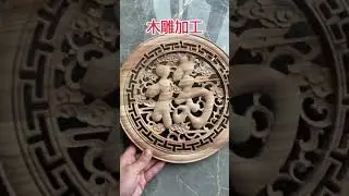 wood decoration crafts carving by cnc router machine