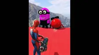Epic Spider-Man Ragdoll Fails in GTA 5! 😆 #FunnyMoments #SpiderMan #GTA5