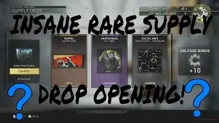 HUGE INFINITE WARFARE RARE SUPPLY DROP OPENING! 15+ I GOT THE RIPPER!!