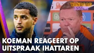 Koeman laat zich uit over uitspraken Ihattaren: 'Als hij dat voelt, moet hij dat doen'