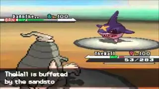 Pokemon Black And White Wi-Fi Battle #157 vs tehAGG