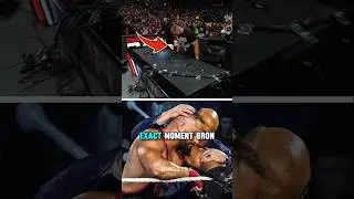 The Exact Moment Bron Breakker Got Injured😬 #wwe #wrestling