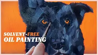 These tips made solvent-free oil painting and mixing my own black paint so easy