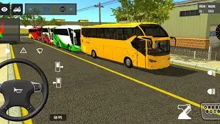 🤫BUS simulator indonesia ll new euro coach bus simulator indonesia ll new euro trock bus #simulatio