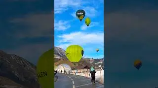 A Day at the Hot Air Balloon Festival in Ch&acirc;teau-d&rsquo;Oex 🇨🇭Switzerland