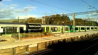 London Midland Class 321 no 321411/412 arriving at from Watford Junction Station on 18/9/12