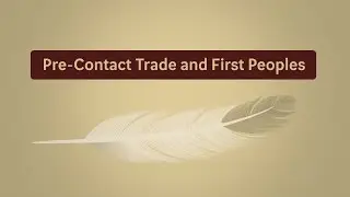 Pre-Contact and First Peoples