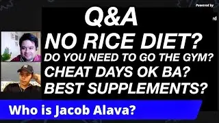 PINOY FITNESS Q&A | NO RICE DIET? CHEAT DAY? SUPPLEMENTS