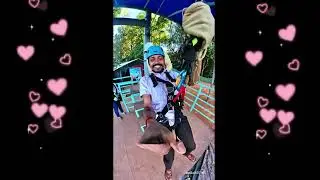 sunset abbey falls ; zipline '  rajaseat garden madikeri avijit