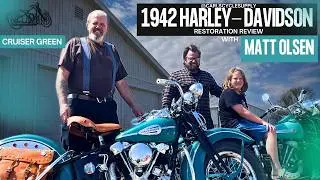 Restoring a 1942 Harley-Davidson EL | Rare Knucklehead Brought Back to Life