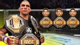Convert&iacute; a Alex Pereira en Triple Campe&oacute;n de la UFC