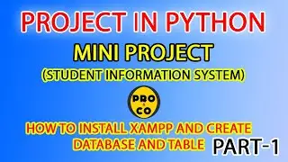 python project| project python|student system|xampp|mysql|connect python with sql|database