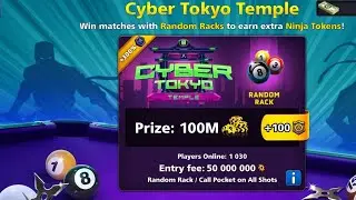 CYBER TOKYO TEMPLE 😱 8 BALL POOL