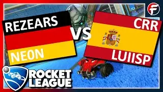 Germany vs Spain (ft. LuiisP, Crr, Rezears, Ne0n) | Rocket League 2v2 Showmatch