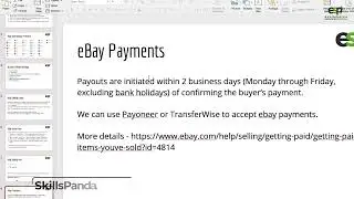 How To Set The eBay Payments Method || How Sellers Get Paid?[Urdu/Hindi]