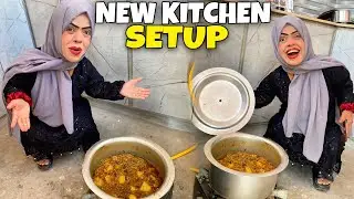 My New Kitchen Setup 😍 | Sanober Choti vlog | Sanober Choti kitchen 