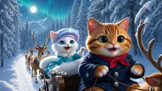 Oliver & Luna&rsquo;s Magical Winter Ice Dance ❄️💙 Heartwarming Cute Cat Adventure ( Full Episode)