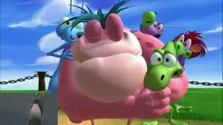 Characters Watches Ignited Rudy in the Boom (Surf's Up)