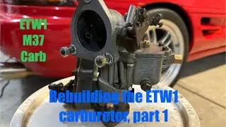 1951 Dodge M37 WC 3/4 ton Military Army truck - how 2 rebuild the Carter Ball & Ball ETW1 carburetor
